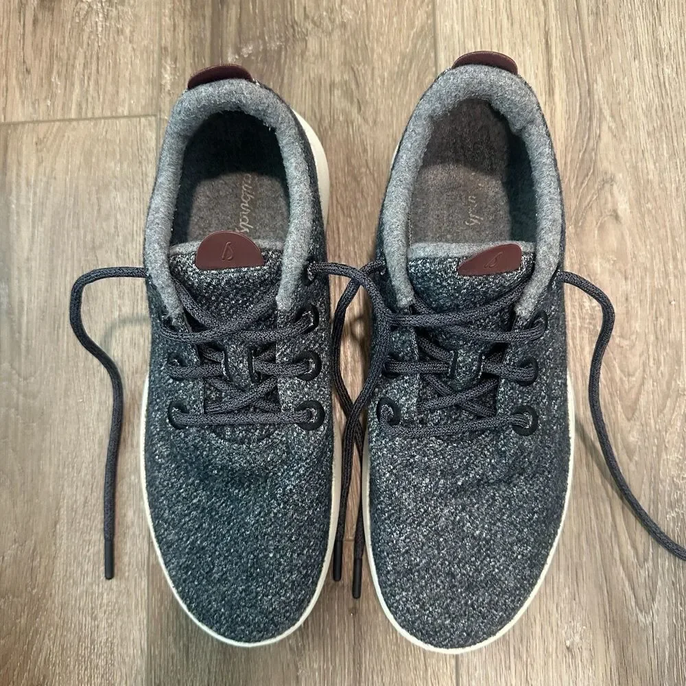 Allbirds Wool Runner Sneakers Grey Men's Shoes Size 11